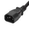 Power Cable Splitter Y Shape 30cm IEC320 C14 Male to