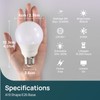 Linkind A19 LED Light Bulbs Dimmable, 60W Equivalent, Energy Efficient