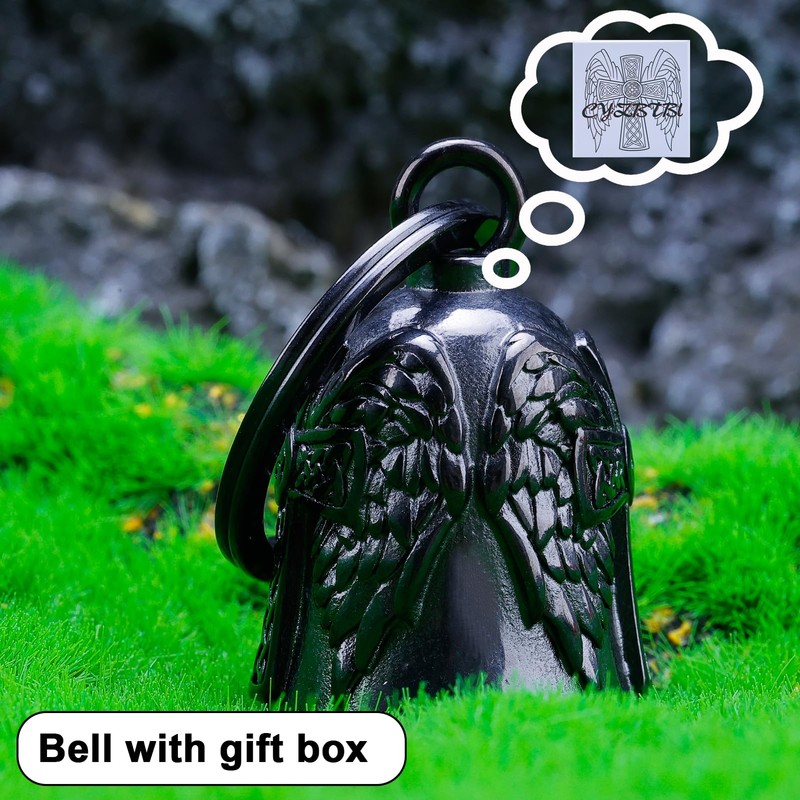 Motorcycle Men Bells - Motorcycle Angel Bell for Men Women,Bell