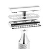 Mühle Safety Razor Closed Comb Metal Black