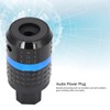 Monosaudio IEC Connector Pure Copper Rhodium Plated Audio Power Connector