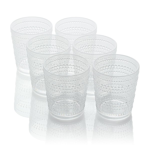 Certified International Santa Fe Clear Set of 6 Premium Acrylic