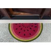 DII Colorful Design Natural Coir Doormat, 18x30, Watermelon