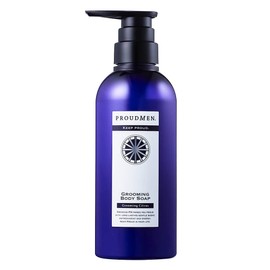 Proudmen Body Soap Men Medicated Grooming Body Soap Grooming Citrus Scent 13.5 fl oz (400 ml) Over-the-counter Product for Men Body Odor Care Body Wash