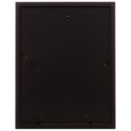 Kiera Grace Gallery Diploma Frame, Picture Frame for an 8.5" x 11" Document, Wooden Document Frame for Wall Hanging, Durable Frame to Showcase Your Achievements, Black