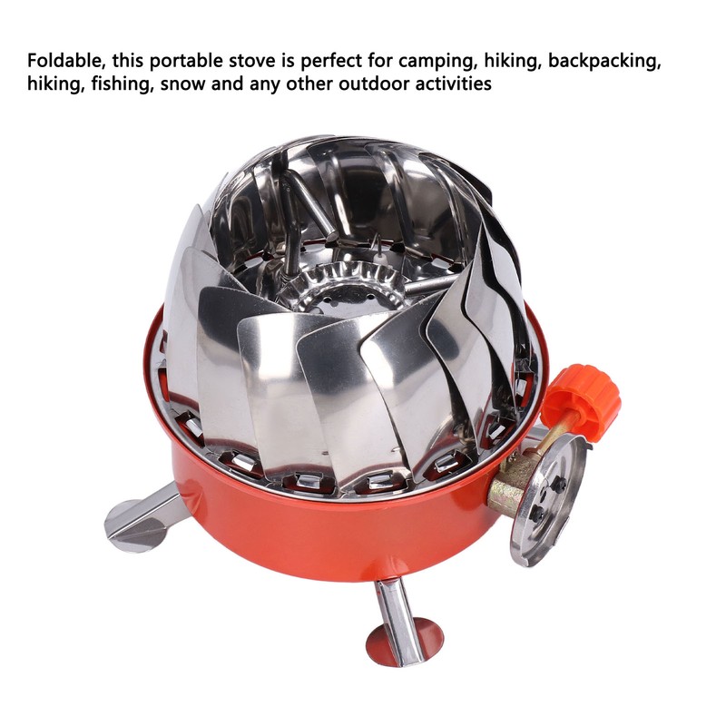 Camp Stove Collapsible Bracket Design Fine Workmanship Simple Operation Portable