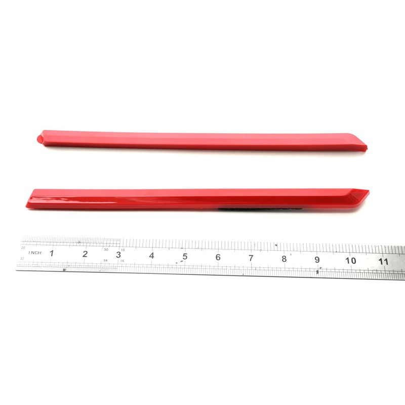 2pcs Overlays Front Middle Grille Bar 3D Badge Replacement for