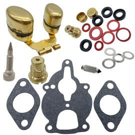 LQ39 Carburetor Rebuild Repair Kit with Float Replaces for Zenith Wisconsin Engine VH4D VHD TJD THD AHH