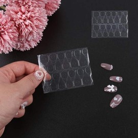 Double-sided tip tape, 1 sheet of double-sided nail tape, nail tip, double-sided nail tape / 양면 팁 테이프 네일양면테이프 1장 네일 네일팁 네일양면테이프
