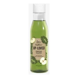 Shampoo Purificante con Manzana Reciclada y Kale Orgánica Love Nature  Purifying Shampoo with Recycled Apple  Organic Kale                            