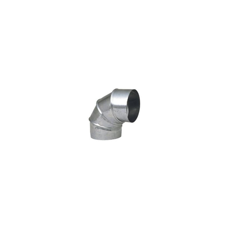 UNITED STATES HDW GV0308 10" 26GA Galvanized Adjustable Elbow