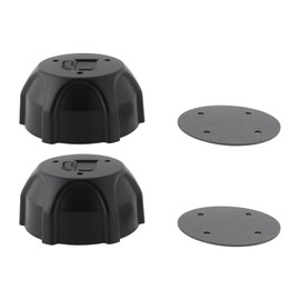 Briny River 2Pcs Lawn Mower Fuel Tank Cap 493982S 497929S Compatible with Briggs & Stratton