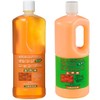 Azuma Shoji Natural Orange Shampoo and Body Soap Refill Set, 33.8 fl oz (1,000 ml) Each Traveling Beauty