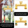 Hose Splitter 2 Way, Heavy Duty Brass Garden Hose Splitter,