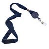 Navy Blue Badge Reel and Breakaway Lanyard Combo, Packaged and