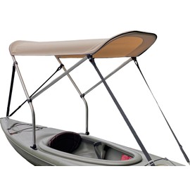 Cypress Rowe Outfitters Sun Shade Canopy for Recreational Sit in Kayak - Perfect Bimini Top/Umbrella for Kayaking, Canopy Awning to Block UV and Heat Rays and Rain Protection