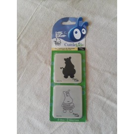 Cuttlebug Cuttlekids Cuttlebug SUE THE ZEBRA 2 Dies ~ New Provo Craft