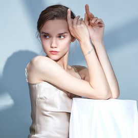 CUOKA MIRACLE Moon Bracelet for Women 925 Sterling Silver Moon Phase Bracelet Moonstone Adjustable Bracelet Hypoallergenic Jewelry Gift for Girl Friends Daughter Mom (Moon and Sun)