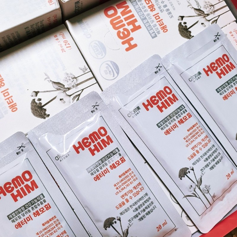 Atomy Hemohim 20ml 30 packets / 애터미 헤모힘 20ml 30포