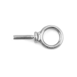 QWORK Eye Bolt, 10 Pack 1/4" - 20 x 1" Marine Grade Stainless Steel Lifting Ring Threaded Eyebolts