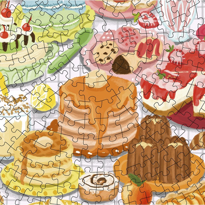 Ravensburger 17171 Rompecabezas 500 Piezas Círculo de Colores: Postres, Multicolor