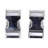 4Pcs Side Release Buckle 25x47mm Zinc Alloy Glossy Durable Wide