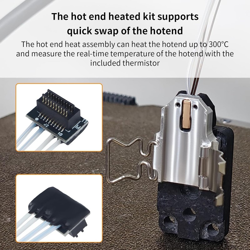 BCZAMD 3D Printer Accessories Hotend Heater Assembly A1 / A1