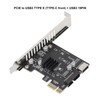 Expansion Card PCIE to USB 19Pin Good Conductivity One Piece