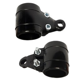Cyclingolors 2x Lamp Holder Headlight Holder Black Moped Scooter Motorcycle