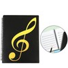 Music Note Pattern Music Sheet Holder, A4 Size Music Sheet