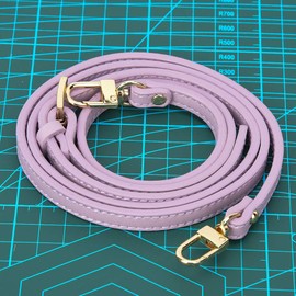Onewer Bag Strap,Bag Shoulder Strap,Bag Strap Leather Handbag Shoulder Adjustable Belt Replacement Part Bag DIY Accessory 107~125cm(Pale Pinkish Purple)