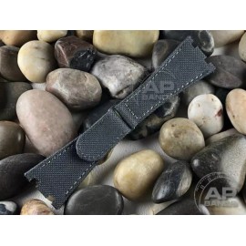 AP Bands Grey Hook Style Nylon Strap Audemars Piguet Royal Oak Offshore 44mm - Short 105mm x 70mm