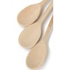 Set of 6 x 10" (250mm) Beechwood Wooden Spoon, Ideal