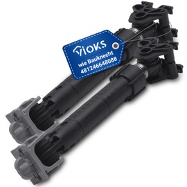 VIOKS Suspa Shock Absorber Set 2 Pieces 120N Replacement for 481246648088 Whirlpool Bauknecht Shock Absorber Suspa 120N 06230027 Indesit C00313104-10 mm Bore Shock Absorber Washing Machine Washer