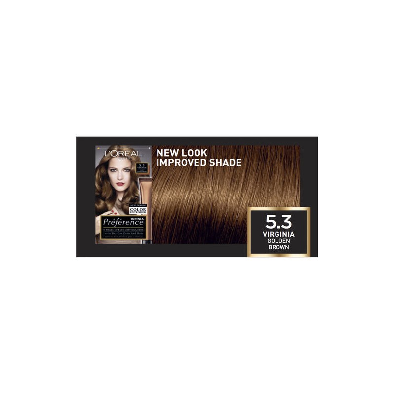 L'Oreal L'Oréal Paris Préférence Permanent Hair Colour - 5.3 Virginia