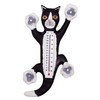 Songbird Essentials SE2170901 Climbing Black & White Cat Small Window