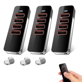 868 MHz Garage Door Remote Control for Summer Pearl 4018V000 and 4015862001900, 4 Command Remote Control Garage Door for Summer Gate Operators, Rolling Code Garage Door Hand Transmitter, Pack of 3