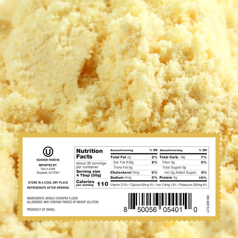 One in a Mill Whole Chickpea Flour | 2 LB