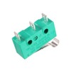 sourcing map 5Pcs KW4-3Z-3 5A/250VAC Simulated R-Lever Type Micro Switches