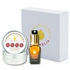 Beauty ritual for hair with camellia oil contains a solid