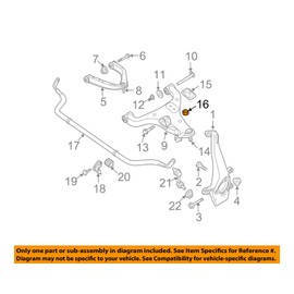 Genuine Nissan Parts - Nut-Hex (08912-7081A)