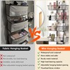 LUXEAR Over the Door Pantry Organizer, 6-Tier Adjustable Over the