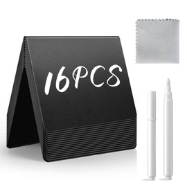 16PCS Mini Chalkboard Signs for Food, Food Labels for Party Buffet