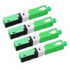 20 Sets Fiber Optic Cold Connector, Low Insertion Loss Wide