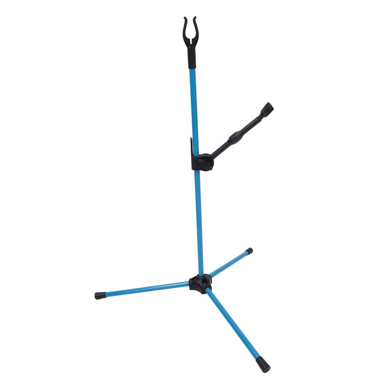 Archery Recurve Bow Stand Holder Adjustable Fiberglass Archery Bow Stand