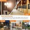 LUXON Radar Motion Sensor Light Bulbs,Dusk to Dawn LED Light