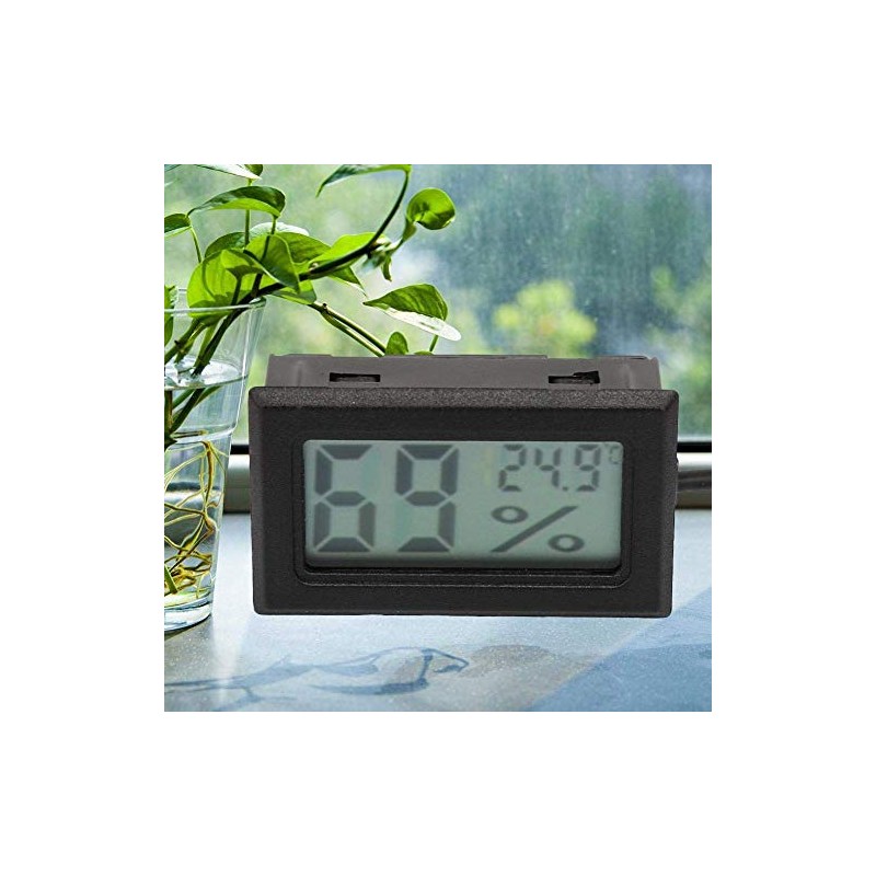 Termómetro Digital Higrómetro con Sonda de 1.5m LCD de Alta
