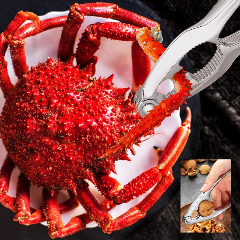 Gpyg Crab Crackers and Tools, 27-Piece Seafood Tools Set, Includes