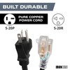 Iron Forge Cable 25 Ft Extension Cord - Nema 5-20
