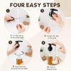 Miqidaa 9 Pack Coffee Syrup Pump Dispenser for 1L Bottles